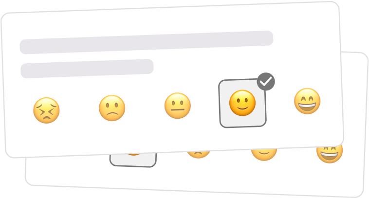 Beispiel für eine Stimmungsumfrage