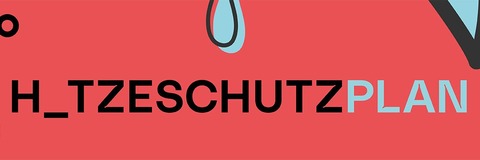 Ein Bild auf dem Hitzeschutzplan steht.