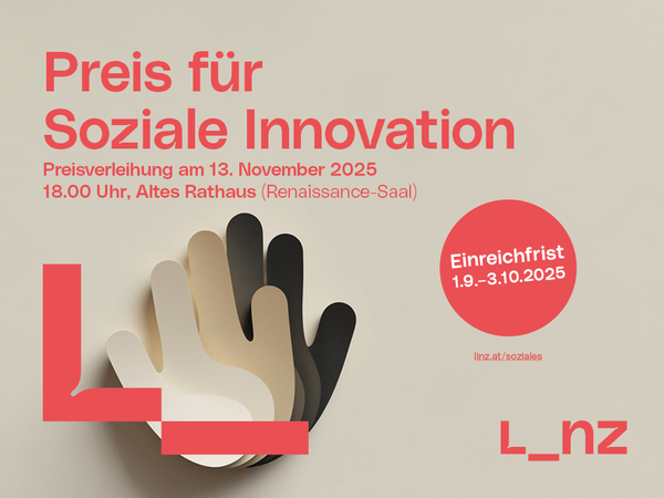 Projektkarte Preis für Soziale Innovation Einreichfrist von 01.09.25 bis 02.10.25
